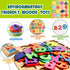 Wooden Alphabet Puzzle Board for kids
